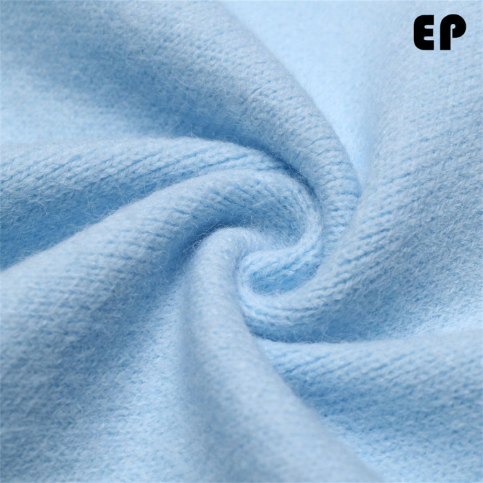 Women Knitted Sweater Pullover Pullover Cardigan Ripped Top