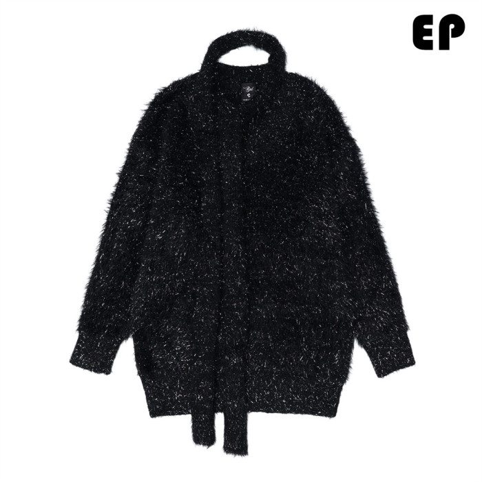 Women Knitted Sweater Pullover Pullover Cardigan Ripped Top