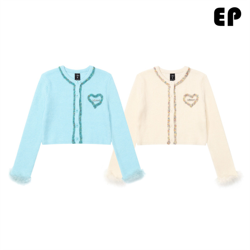 Women Knitted Sweater Pullover Pullover Cardigan Ripped Top