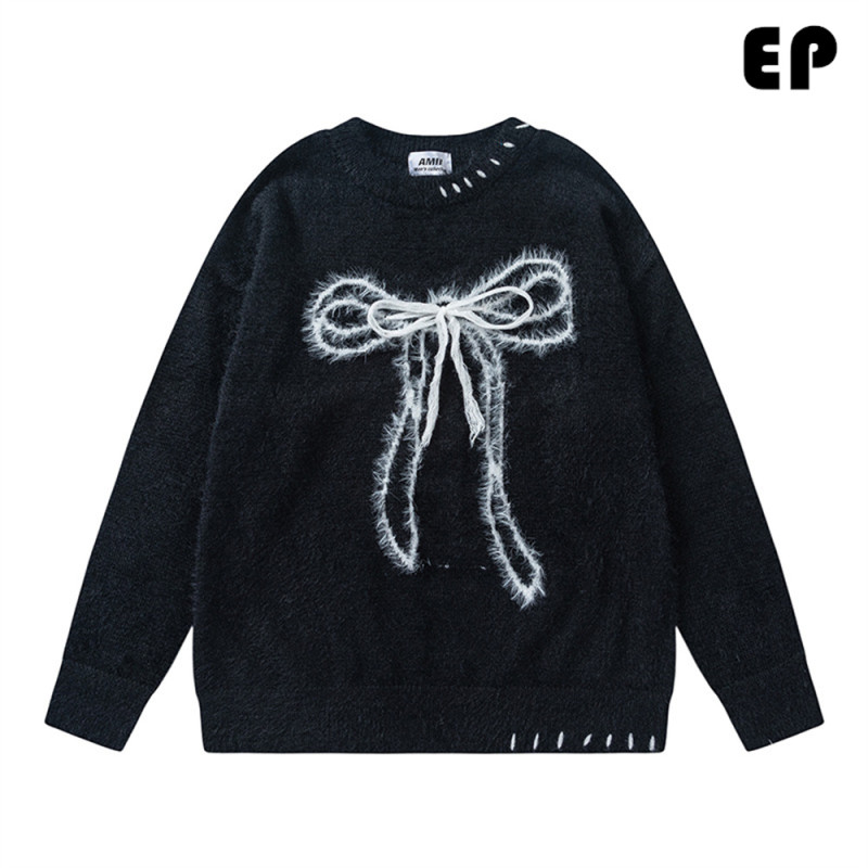 Women Knitted Sweater Pullover Pullover Cardigan Ripped Top