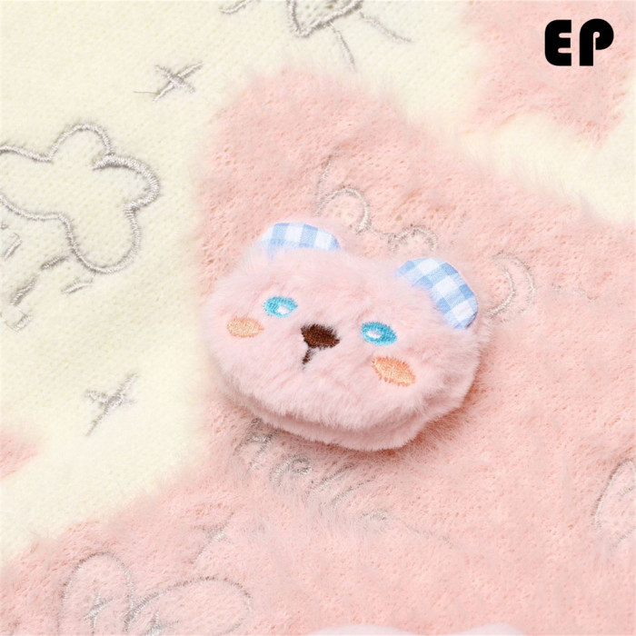 Women Knitted Sweater Pullover Pullover Cardigan Ripped Top