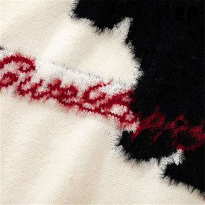 Women Knitted Sweater Pullover Pullover Cardigan Ripped Top