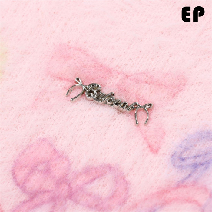 Women Knitted Sweater Pullover Pullover Cardigan Ripped Top