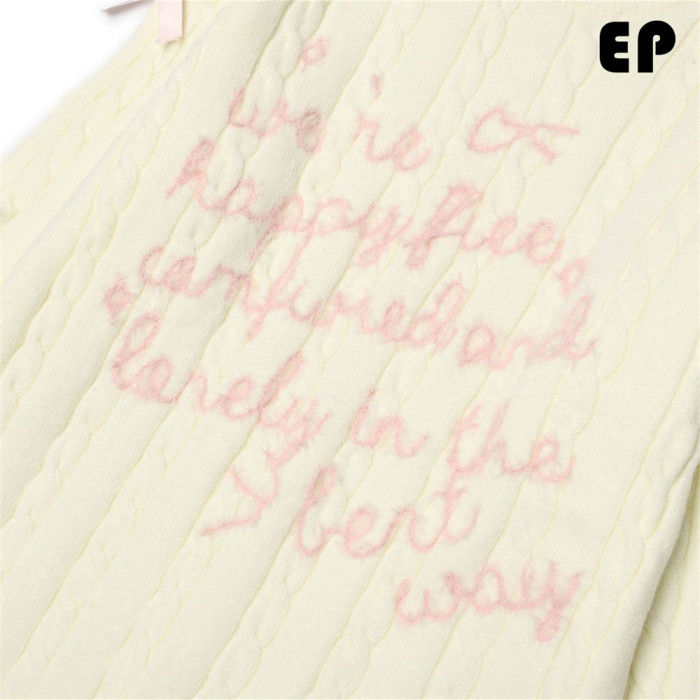 Women Knitted Sweater Pullover Pullover Cardigan Ripped Top