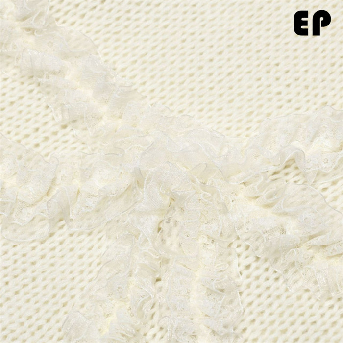 Women Knitted Sweater Pullover Pullover Cardigan Ripped Top