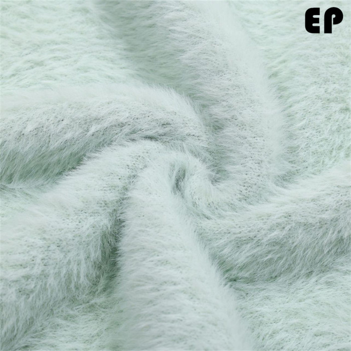 Women Knitted Sweater Pullover Pullover Cardigan Ripped Top