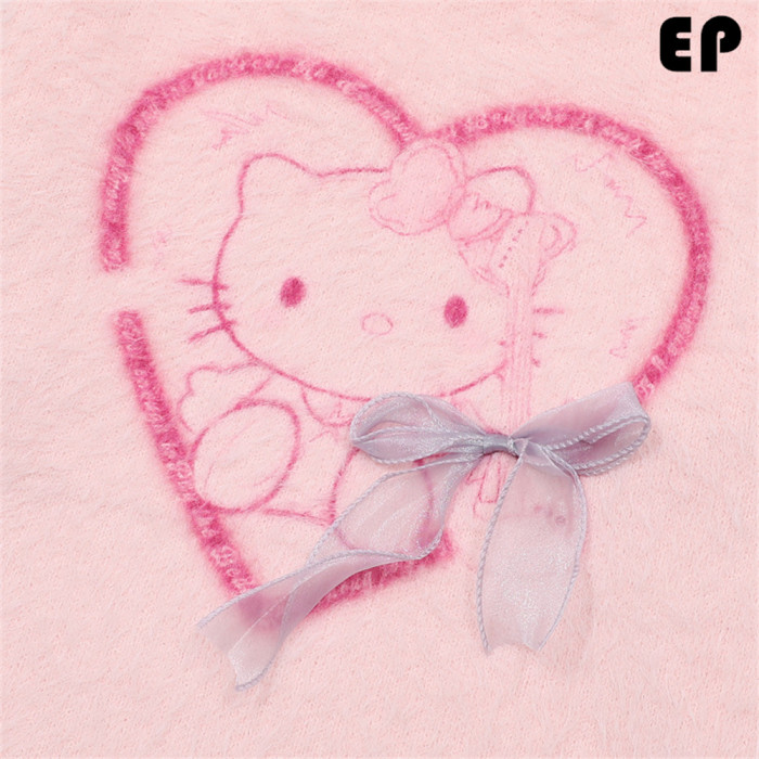 Women Knitted Sweater Pullover Pullover Cardigan Ripped Top