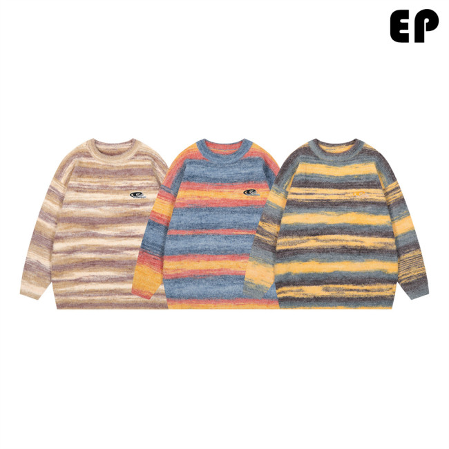 Women Knitted Sweater Pullover Pullover Cardigan Ripped Top