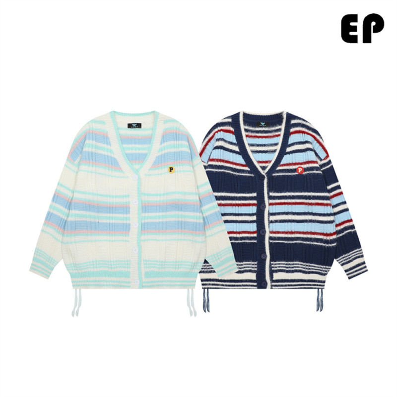 Women Knitted Sweater Pullover Pullover Cardigan Ripped Top