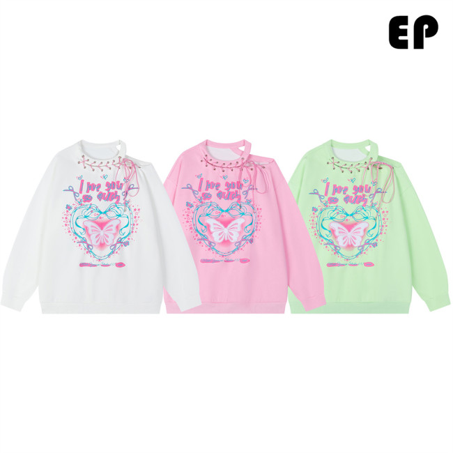 Women Hoodies Hooded Sweatshirt Tee Pullover Tops Sweats Unisex Teen Outfits