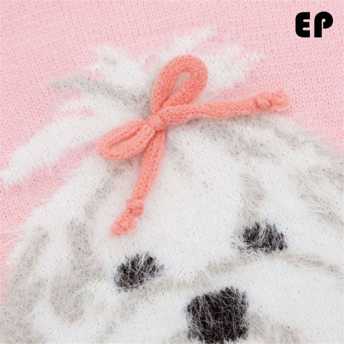 Women Knitted Sweater Pullover Pullover Cardigan Ripped Top