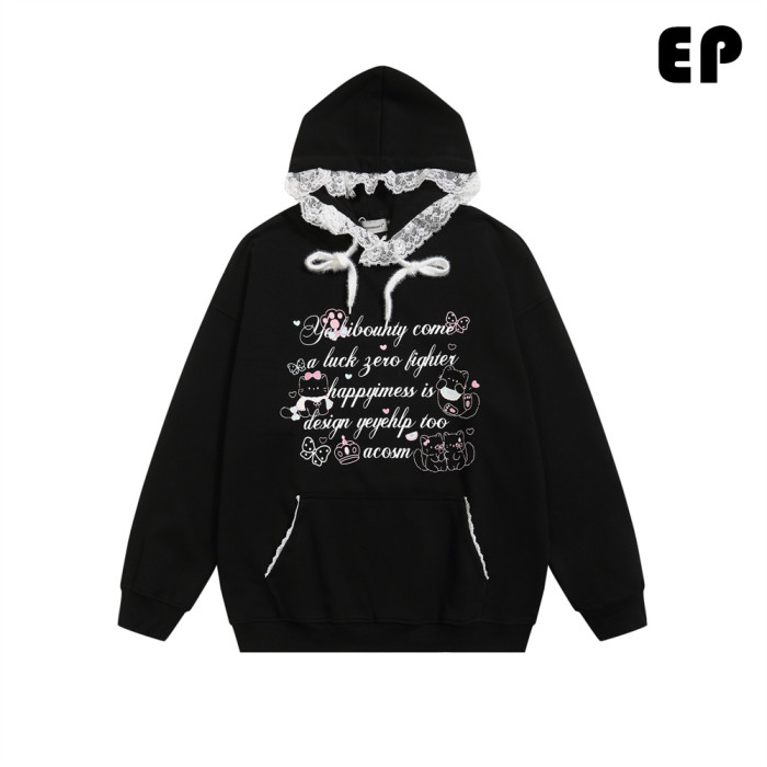 Women Hoodies Hooded Sweatshirt Tee Pullover Tops Sweats Unisex Teen Outfits