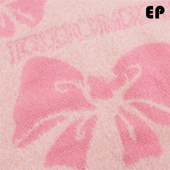 Women Knitted Sweater Pullover Pullover Cardigan Ripped Top