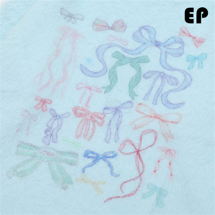 Women Knitted Sweater Pullover Pullover Cardigan Ripped Top