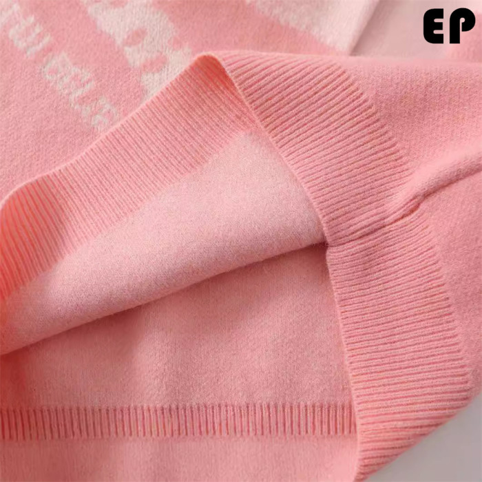 Women Knitted Sweater Pullover Pullover Cardigan Ripped Top