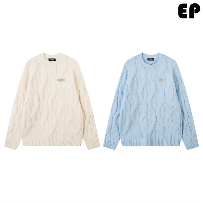 Women Knitted Sweater Pullover Pullover Cardigan Ripped Top