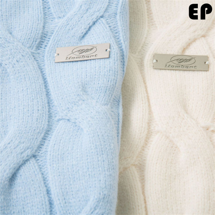 Women Knitted Sweater Pullover Pullover Cardigan Ripped Top