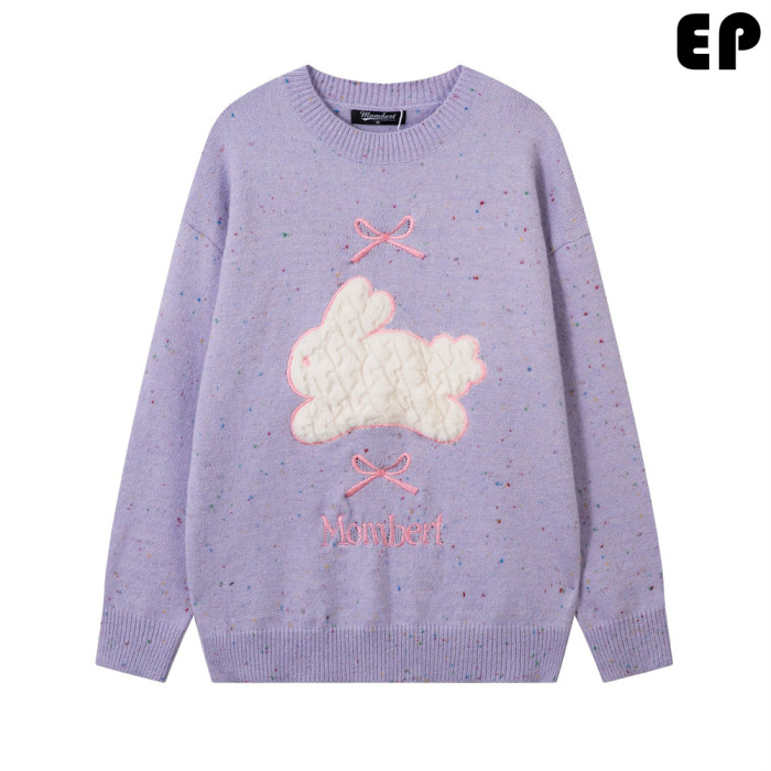 Women Knitted Sweater Pullover Pullover Cardigan Ripped Top