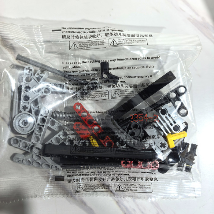 MecFactor Bricks King Steerer Motorcycle Model 378 Pieces DIY Technic Building Blocks Kit for Kids  Adults Age 6+