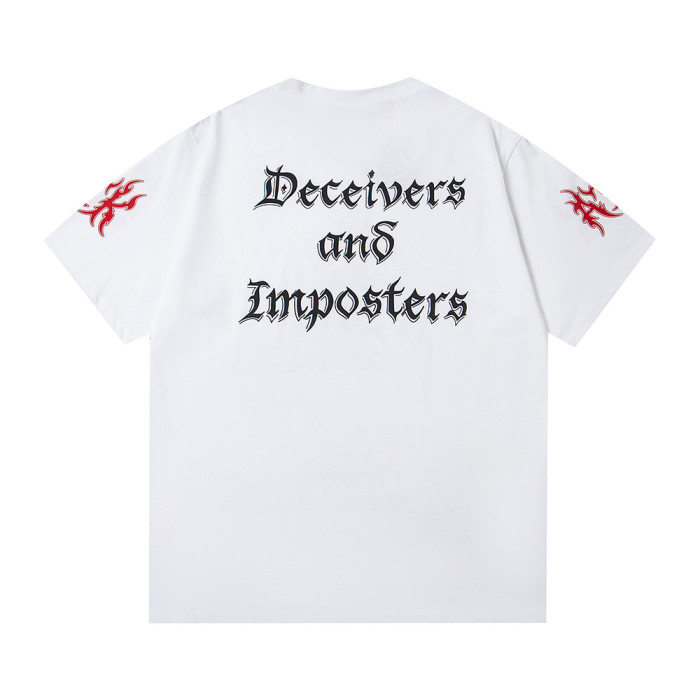 Vintage Oversized Graphic T-shirt Cotton Crewneck Tee Retro Streetwear Tops for Men Women Unisex