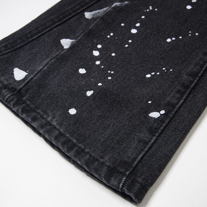 Men Classic Jeans Trousers Suit Pant Bottoms Joggers Clothes Women Denim Stretch Pants