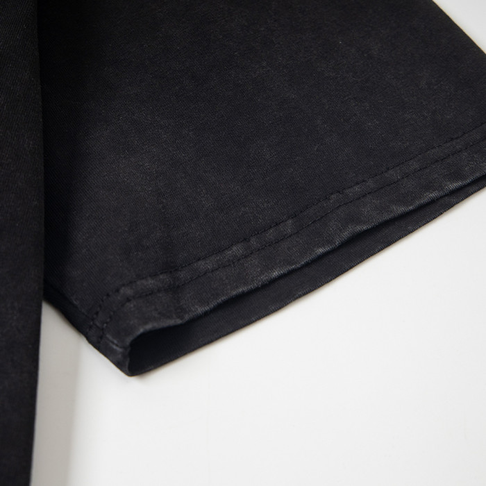 Vintage Oversized Graphic T-shirt Cotton Crewneck Tee Retro Streetwear Tops for Men Women Unisex