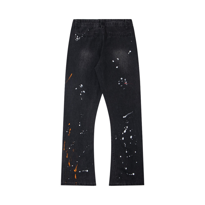 Men Classic Jeans Trousers Suit Pant Bottoms Joggers Clothes Women Denim Stretch Pants