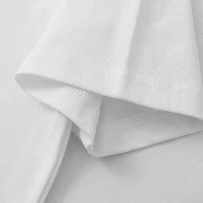 Men Women Cotton T-shirt Pullover Tops Sweatshirt Unisex Tee Casual Shirt