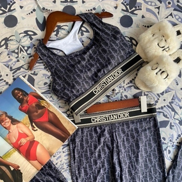 Women One Piece Swimsuit Sport Bra Beach Thong Swimwear Bathing Suit Swimming Suit