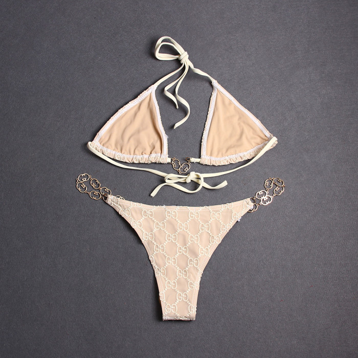 Women Two Piece Rhinestone Bikini Set Sport Bra Swimsuit Beach Thong Swimwear Bathing Suit Swimming Suit