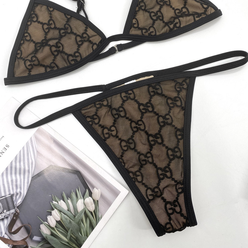 Women Two Piece Rhinestone Bikini Set Sport Bra Swimsuit Beach Thong Swimwear Bathing Suit Swimming Suit