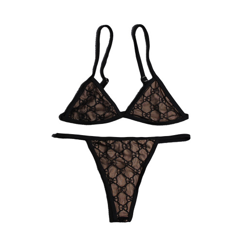 Women Two Piece Rhinestone Bikini Set Sport Bra Swimsuit Beach Thong Swimwear Bathing Suit Swimming Suit