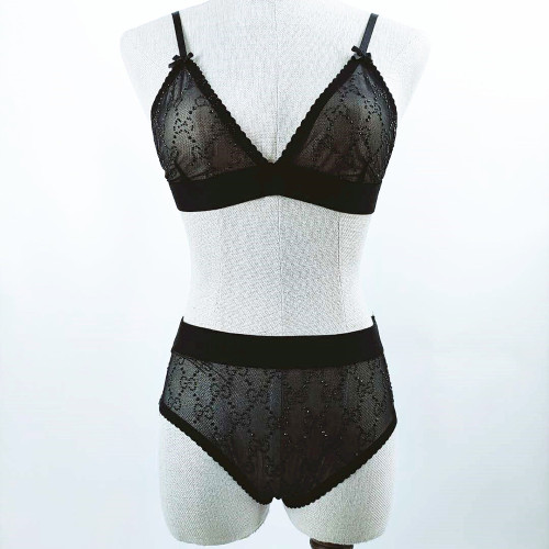 Women Two Piece Rhinestone Bikini Set Sport Bra Swimsuit Beach Thong Swimwear Bathing Suit Swimming Suit