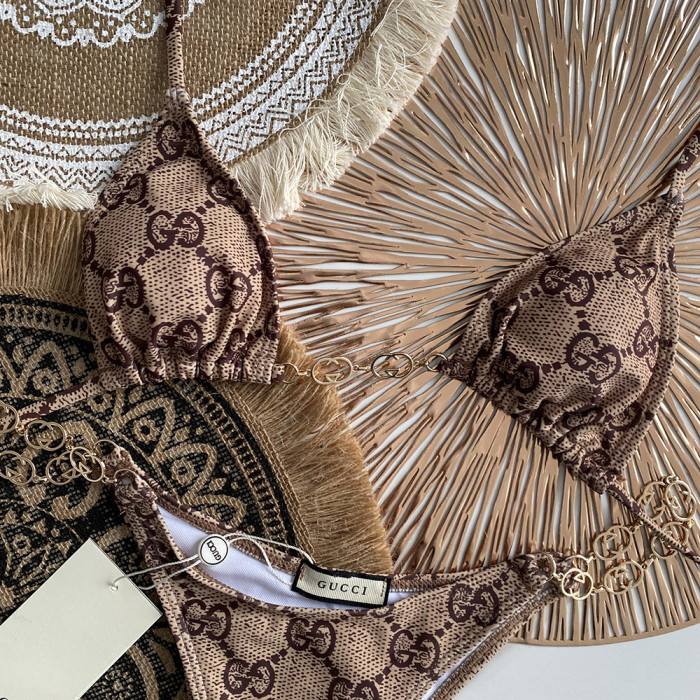 Women Two Piece Rhinestone Bikini Set Sport Bra Swimsuit Beach Thong Swimwear Bathing Suit Swimming Suit