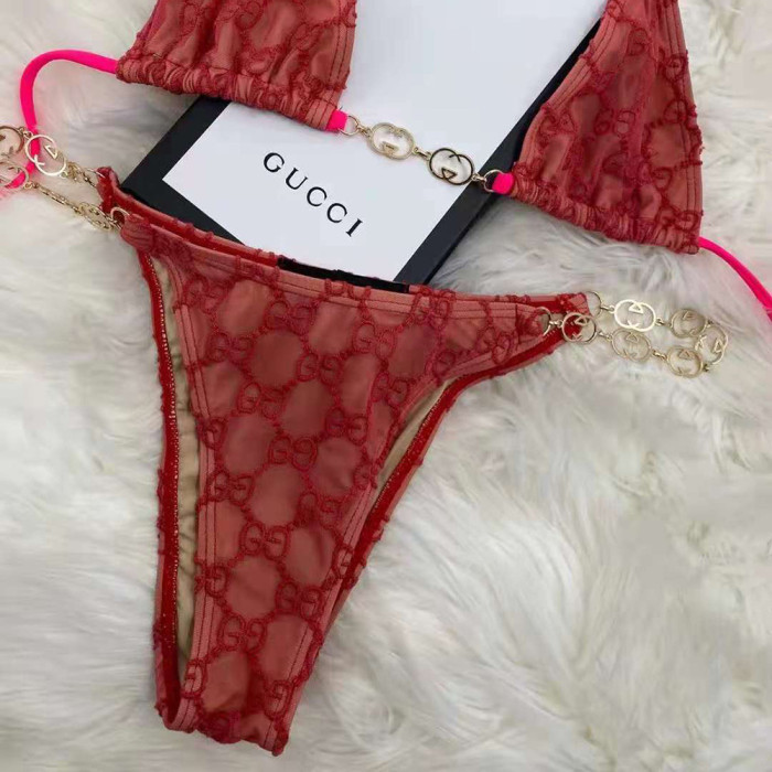 Women Two Piece Rhinestone Bikini Set Sport Bra Swimsuit Beach Thong Swimwear Bathing Suit Swimming Suit