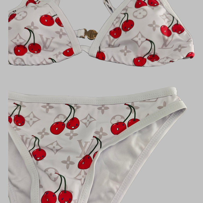 Women Three Piece Rhinestone Bikini Set Sport Bra Swimsuit Beach Thong Swimwear Bathing Suit Swimming Suit