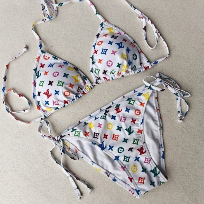 Women Two Piece Rhinestone Bikini Set Sport Bra Swimsuit Beach Thong Swimwear Bathing Suit Swimming Suit