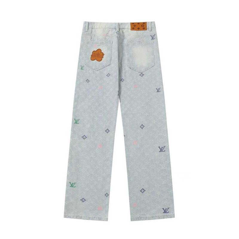 Men Classic Jeans Trousers Suit Pant Bottoms Joggers Clothes Women