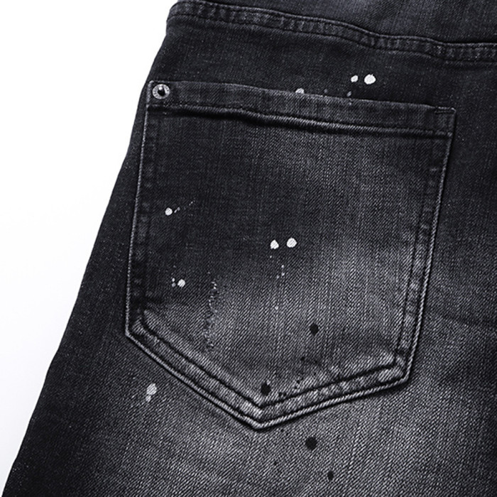 Men Women Denim Shorts Streetwear Bottoms Half Pants Jean Shorts Unisex