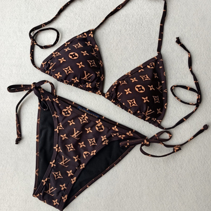 Women Two Piece Rhinestone Bikini Set Sport Bra Swimsuit Beach Thong Swimwear Bathing Suit Swimming Suit