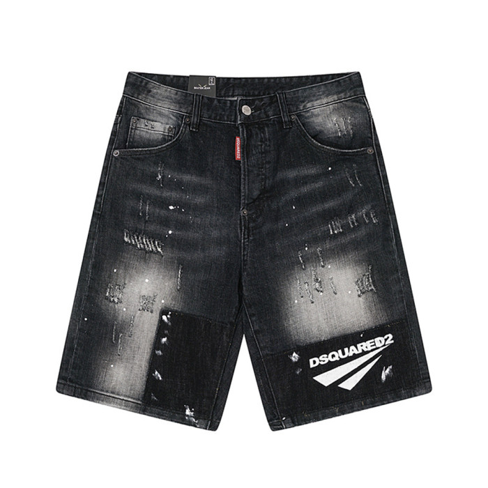 Men Women Denim Shorts Streetwear Bottoms Half Pants Jean Shorts Unisex