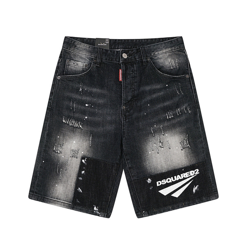 Men Women Denim Shorts Streetwear Bottoms Half Pants Jean Shorts Unisex