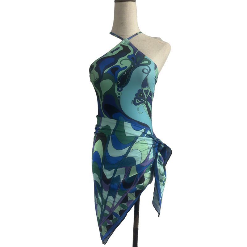 Women Three Piece Rhinestone Bikini Set Sport Bra Swimsuit Beach Thong Swimwear Bathing Suit Swimming Suit