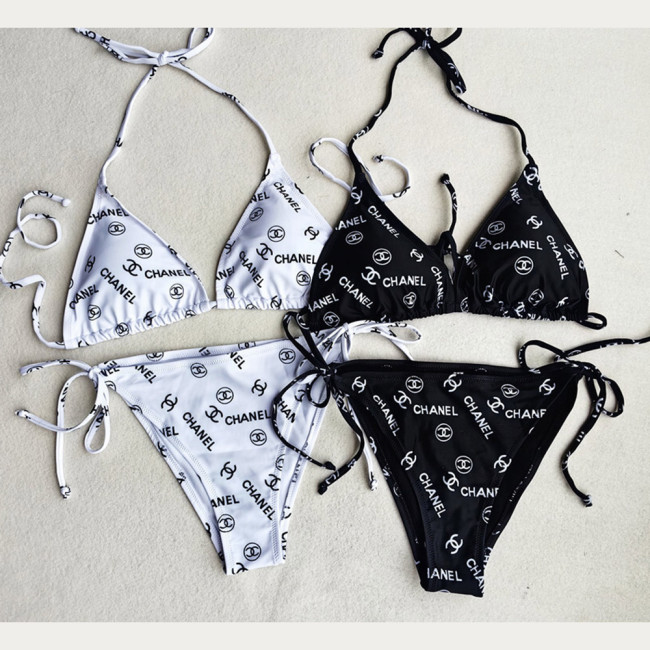 Women Two Piece Bikini Set Sport Bra Swimsuit Beach Thong Swimwear Bathing Suit