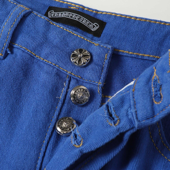 Men Vintage Distressed Denim Jeans Straight Leg Trousers Streetwear Pants Casual Bottoms Joggers Clothes Women