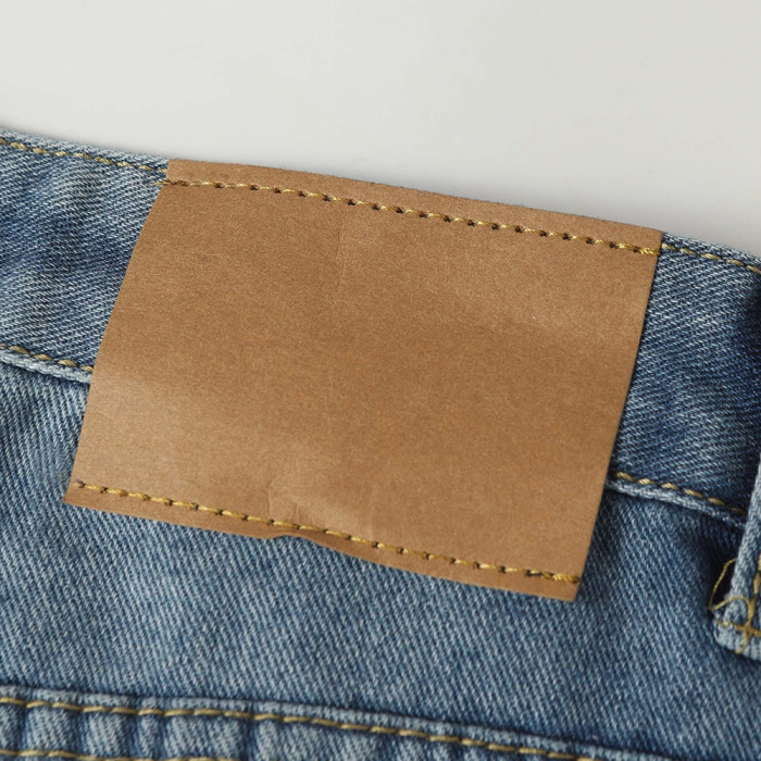 Men Vintage Distressed Denim Jeans Straight Leg Trousers Streetwear Pants Casual Bottoms Joggers Clothes Women