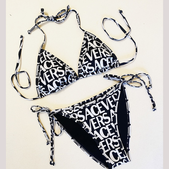 Women Two Piece Bikini Set Sport Bra Swimsuit Beach Thong Swimwear Bathing Suit