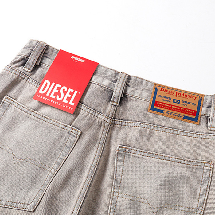 Men Retro Loose Fit Jeans straight-leg Pants Streetwear Bottoms Daily Casual Trousers Unisex