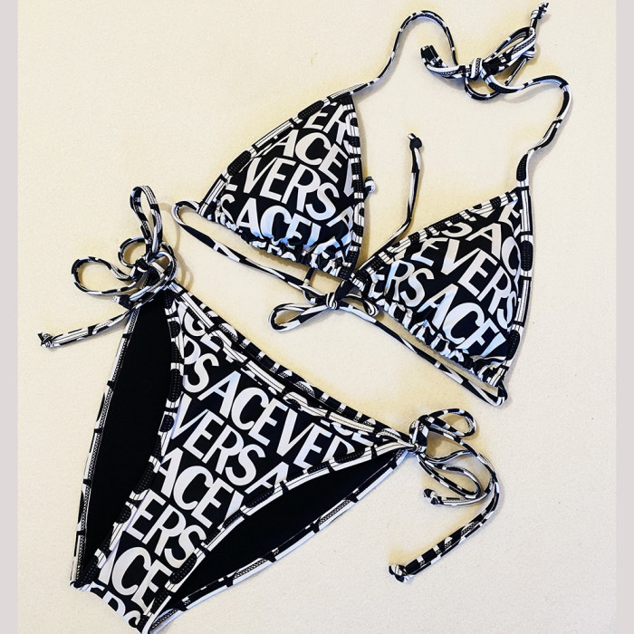 Women Two Piece Bikini Set Sport Bra Swimsuit Beach Thong Swimwear Bathing Suit