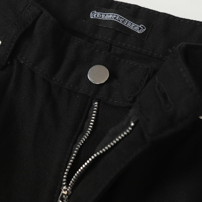 Men Vintage Distressed Denim Jeans Straight Leg Trousers Streetwear Pants Casual Bottoms Joggers Clothes Women